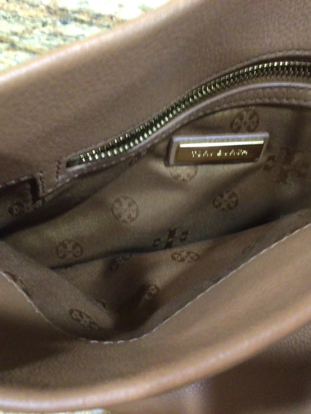 Troy Burch Britten Slouchy tote Shoulder Bag with pebble leather. Gently used
